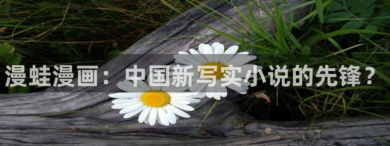 奇漫屋漫画免费下载：漫蛙漫画：中国新写实小说的先锋？